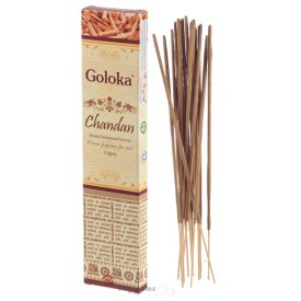 Goloka Masala Chandan füstölő (Szantálfa) 15 g