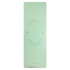 Jóga és Pilates szőnyeg, SPOKEY MANDALA, zöld - 183x61x0,4 (hordozópánttal)