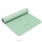 Jóga és Pilates szőnyeg, SPOKEY MANDALA, zöld - 183x61x0,4 (hordozópánttal)