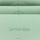 Jóga és Pilates szőnyeg, SPOKEY MANDALA, zöld - 183x61x0,4 (hordozópánttal)