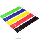 Fitness erősítő szalag, mini band szett (5 db)
