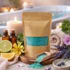 Aromaterápiás fürdősó - Balance (Geránium, levendula, bergamott) 350g