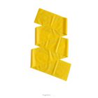 Gimnasztikai gumiszalag, 180 cm! SALTA - sárga (Medium)